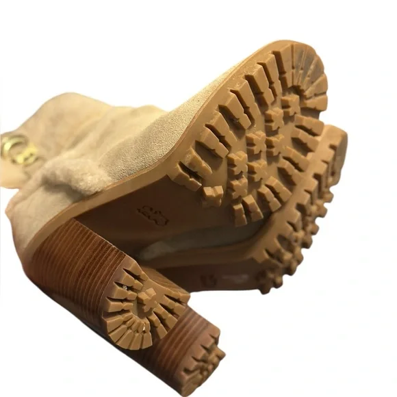 Coach Harlie Suede Bootie Shearing Trim women's 8B - Picture 10 of 15